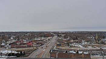 Weather camera view of Kankakee County Administration Building.