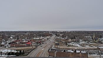 Weather camera view of Kankakee County Administration Building.