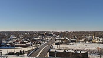 Weather camera view of Kankakee County Administration Building.