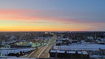 Weather camera view of Kankakee County Administration Building.