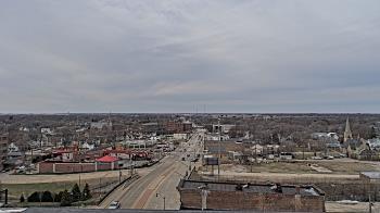 Weather camera view of Kankakee County Administration Building.