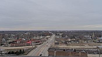 Weather camera view of Kankakee County Administration Building.