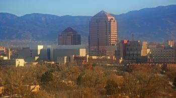 Weather camera view of KOB-TV.