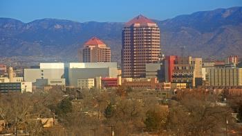 Weather camera view of KOB-TV.