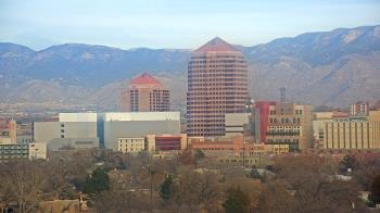 Weather camera view of KOB-TV.