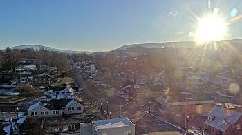Weather camera view of Russell County Courthouse.