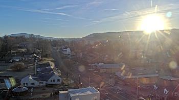 Weather camera view of Russell County Courthouse.