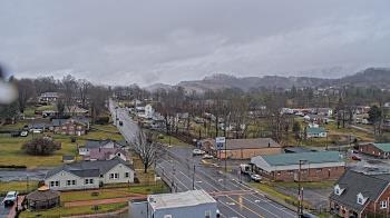 Weather camera view of Russell County Courthouse.
