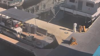 Weather camera view of Lake Powell Resorts and Marinas - Wahweap Marina.