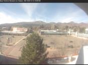 Weather camera view of The Bradbury Science Museum.