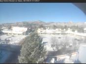 Weather camera view of The Bradbury Science Museum.