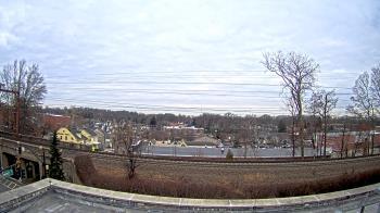 Weather camera view of Madison Public Safety Building.
