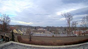 Weather camera view of Madison Public Safety Building.