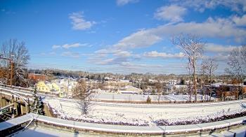 Weather camera view of Madison Public Safety Building.