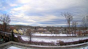Weather camera view of Madison Public Safety Building.