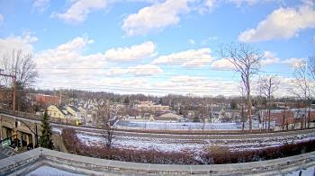 Weather camera view of Madison Public Safety Building.