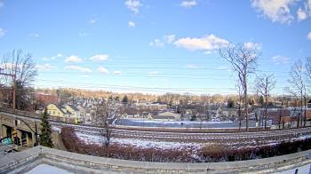 Weather camera view of Madison Public Safety Building.