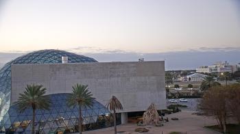 Weather camera view of Mahaffey Theater.