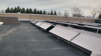 Weather camera view of Langley School.