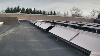 Weather camera view of Langley School.