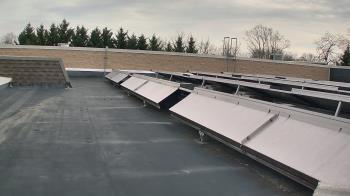 Weather camera view of Langley School.