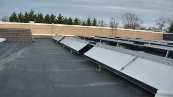 Weather camera view of Langley School.