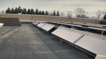 Weather camera view of Langley School.