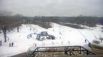 Weather camera view of Powder Ridge Ski Resort.