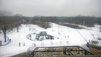 Weather camera view of Powder Ridge Ski Resort.