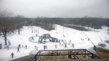 Weather camera view of Powder Ridge Ski Resort.