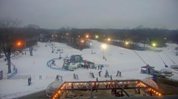 Weather camera view of Powder Ridge Ski Resort.