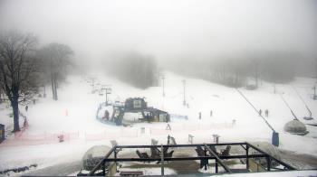 Weather camera view of Powder Ridge Ski Resort.