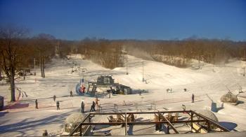 Weather camera view of Powder Ridge Ski Resort.