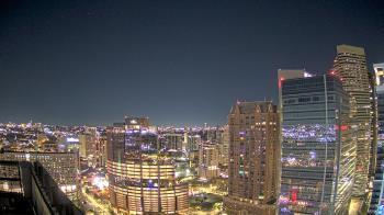Weather camera view of Marriott Marquis Houston.