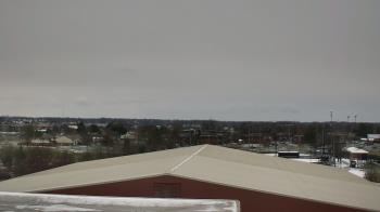 Weather camera view of Noblesville HS.