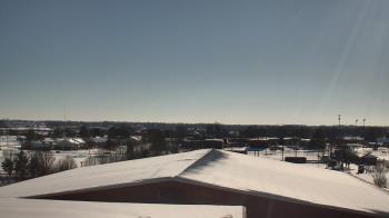 Weather camera view of Noblesville HS.