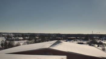 Weather camera view of Noblesville HS.