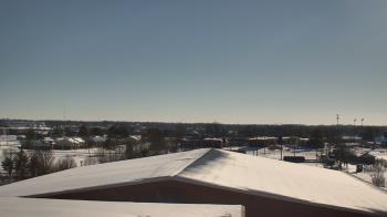 Weather camera view of Noblesville HS.