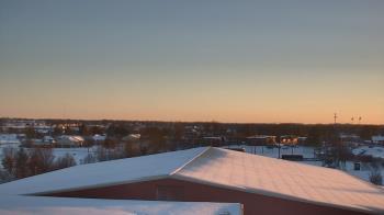 Weather camera view of Noblesville HS.