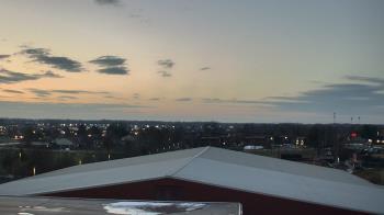 Weather camera view of Noblesville HS.