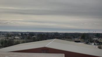 Weather camera view of Noblesville HS.