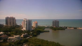Weather camera view of Naples Grande Beach Resort.