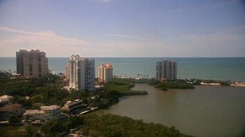 Weather camera view of Naples Grande Beach Resort.