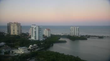 Weather camera view of Naples Grande Beach Resort.