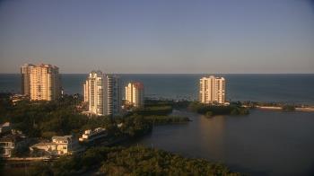 Weather camera view of Naples Grande Beach Resort.