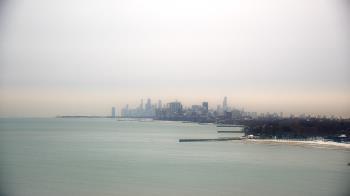 Weather camera view of Northwestern University.