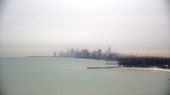 Weather camera view of Northwestern University.