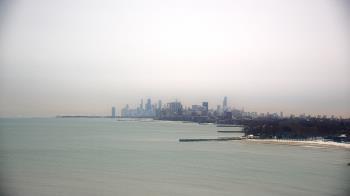 Weather camera view of Northwestern University.