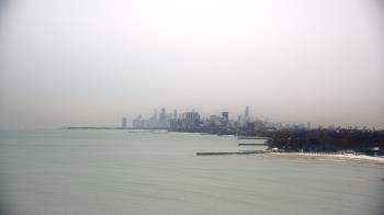 Weather camera view of Northwestern University.