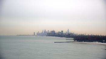 Weather camera view of Northwestern University.